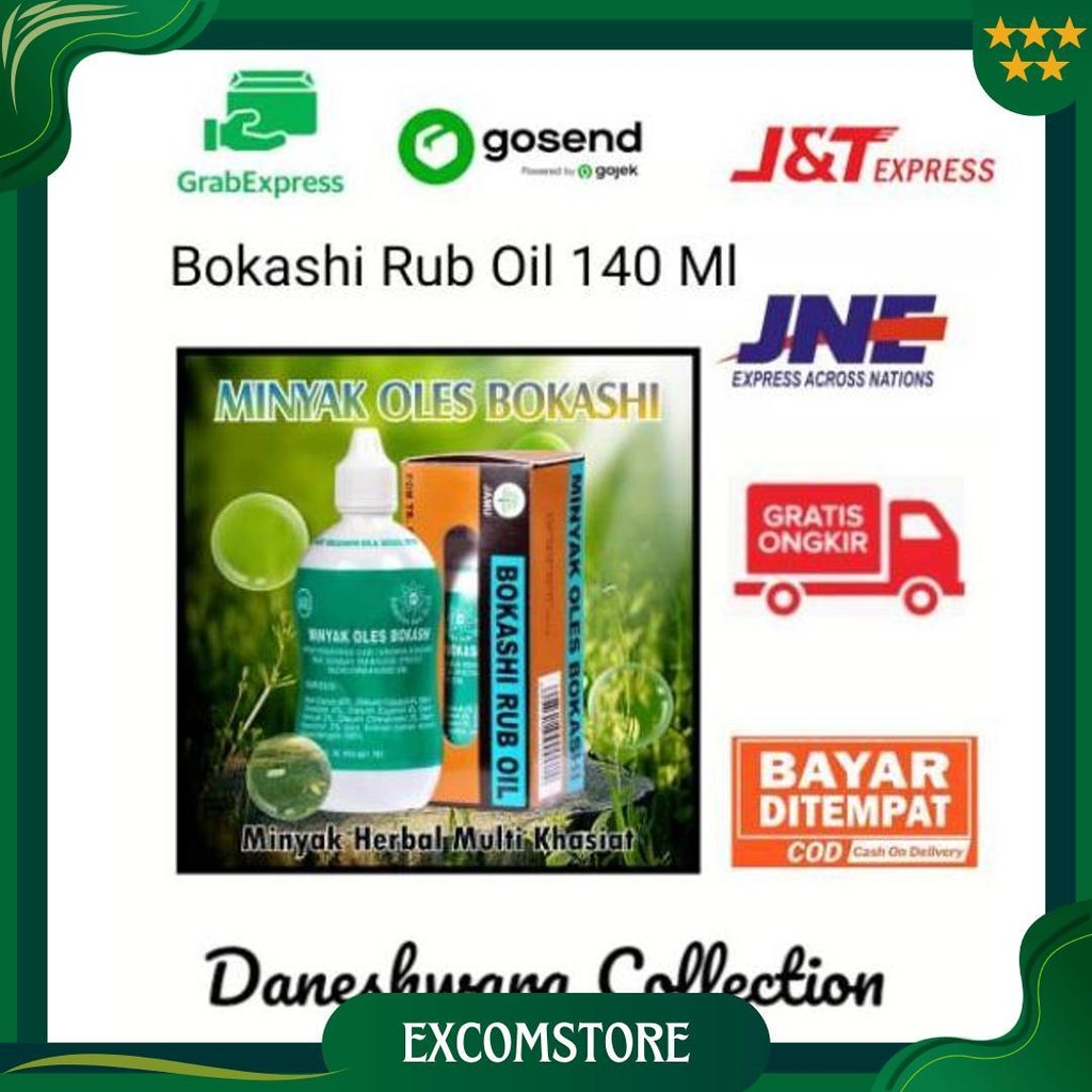 Minyak Oles Bokashi/ Bokashi Rub Oil 140 Ml Cod
