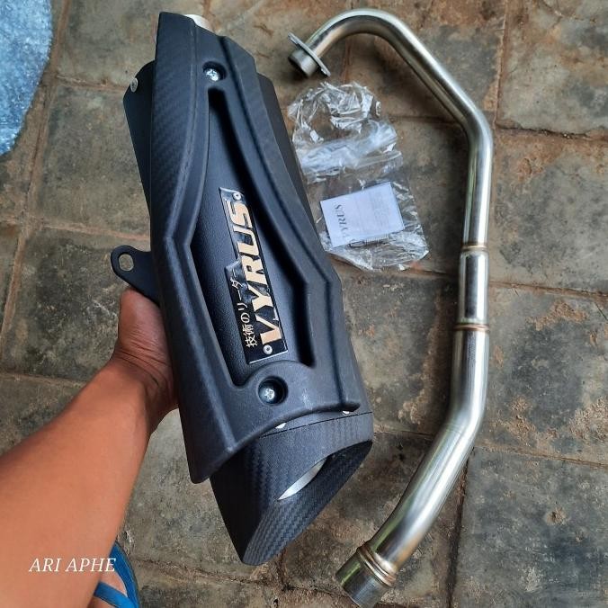 Terlaris Knalpot Vyrus By R9 Original Old Cb150R Cb 150 R Old Fullsystem Ready Stok