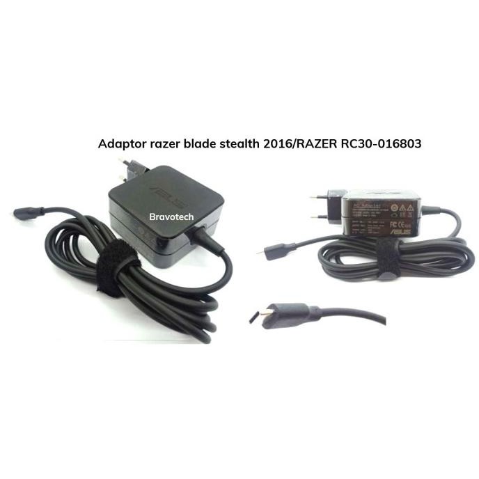 Adaptor Razer Blade Stealth 2016/Razer Rc30-016803 45W New Ber New Stok