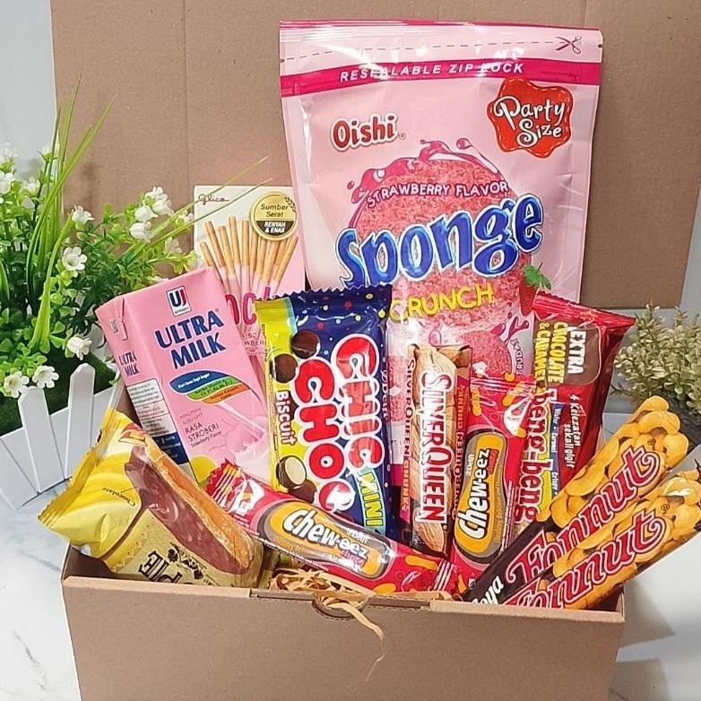 

Fx-76 Hampers Coklat Snack Box Hadiah Ulang Tahun Hari Guru Valentine Graduation Kelulusan Anniversary Lebaran Natal Premium