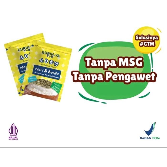 

Gurih Ya Nori Tabur Topping Makanan Siap Makan Tanpa Msg & Pengawet Ecer Sachet