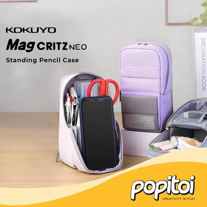 

TERLARIS - Kokuyo Mag Critz Neo Large Standing Pencil Case Kotak Pensil