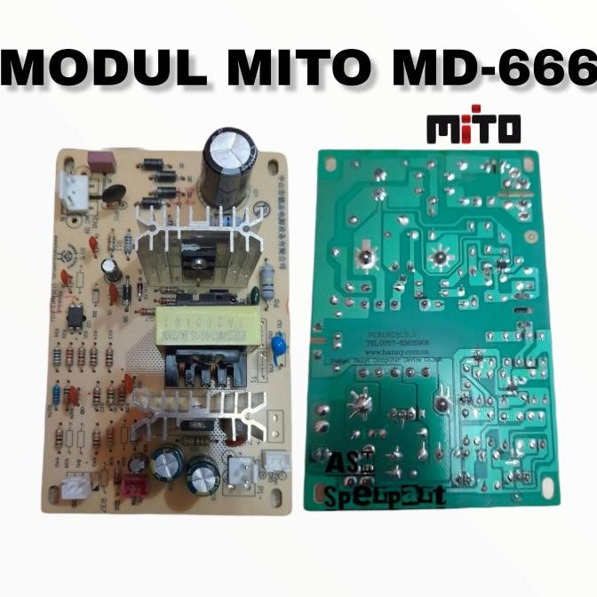 MODUL PCB DISPENSER GALON BAWAH MITO MD-666 ORIGINAL