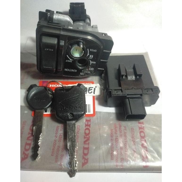 READY STOK kunci kontak Vario  150 led  ,Scoopy esp 2015-2017 remote Siap kirim