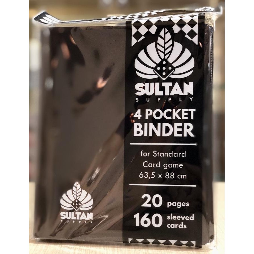 

Sultan 4-Pocket Binder Black