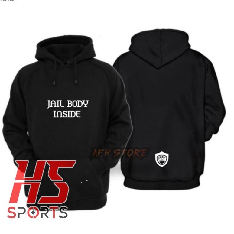 TC21 Ez23 JAKET HOODIE DISTRO METAL JAIL BODY INSIDE / JAILBODY INSIDE LOGO Terlaris Terlaris