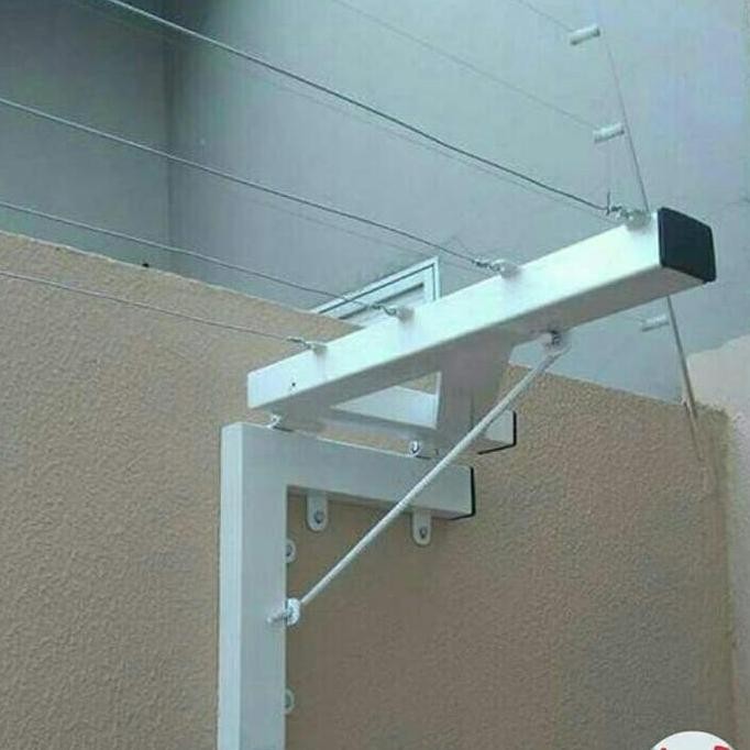 Jemuran besi dinding Breaket Jemuran