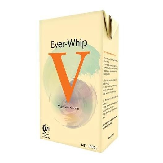 

Sale Ever Whip Everwhip Whipping Cream V Vanilla Non Dairy 1030 Murah