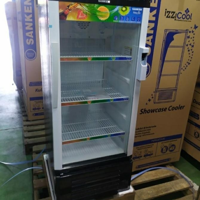 NEW showcase sanken 4 rak SRS-188