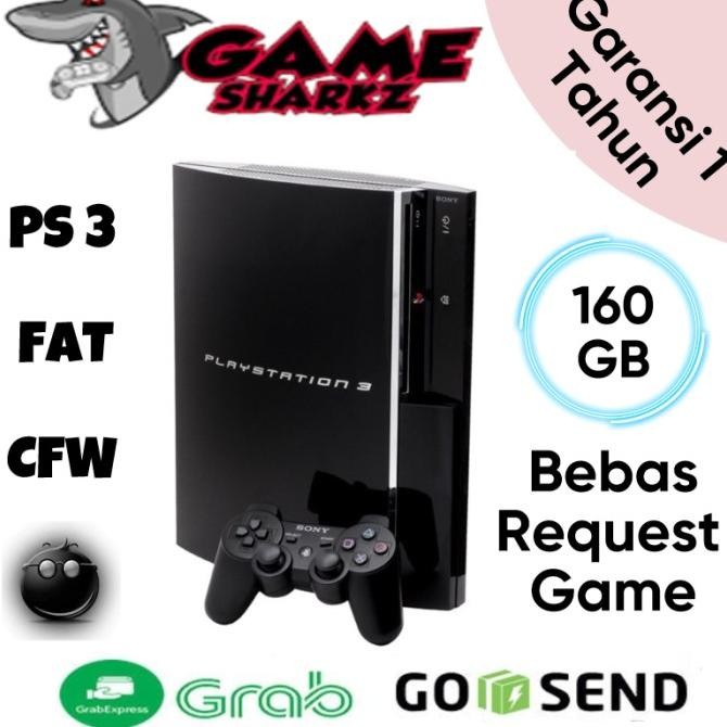 Sony Ps 3 Fat 160gb (BARU) fullgame Garansi murah