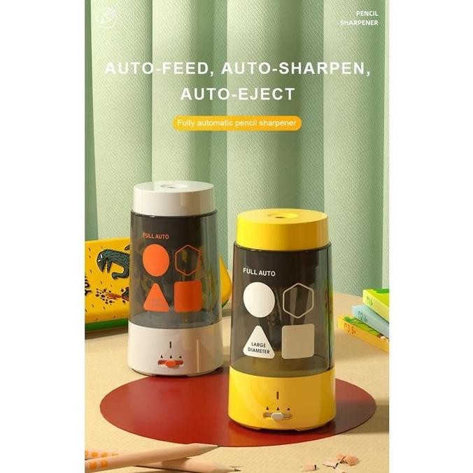 

TERBARU - Mideer Automatic Pencil Sharpener Mainan Edukasi Peralatan Sekolah