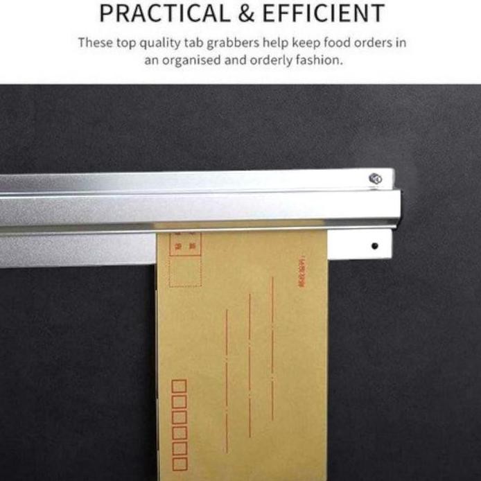 

new !!! One Two Cup Checker Holder - Gantungan Kertas Pesanan Restoran Menu Order Bill Receipt murah