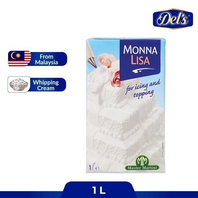 

Sale Krim Kocok Non Dairy- Whipping Cream Uht Monnalisa 1 Liter