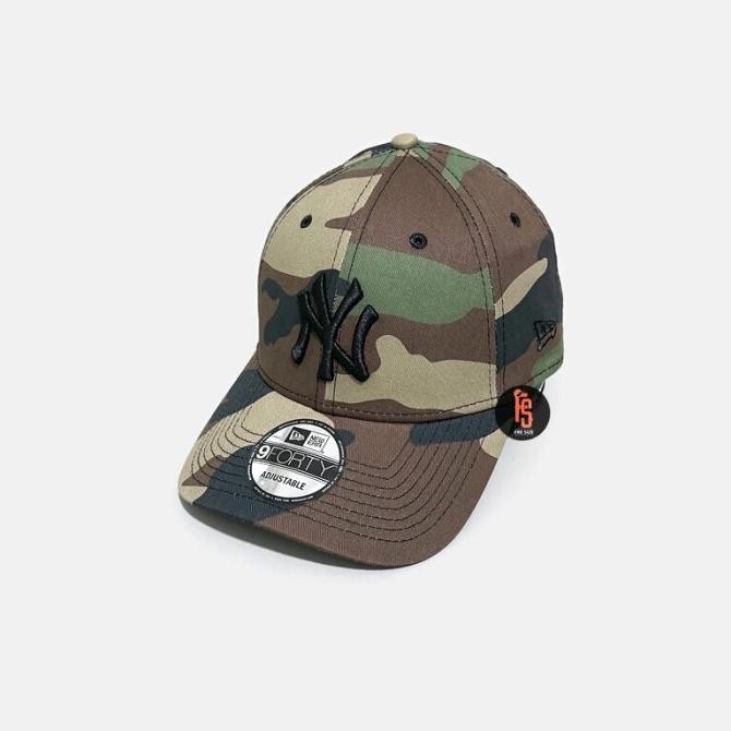 TOPI NEW ERA CAP NEW YORK YANKEES ORIGINAL BLACK CAMO