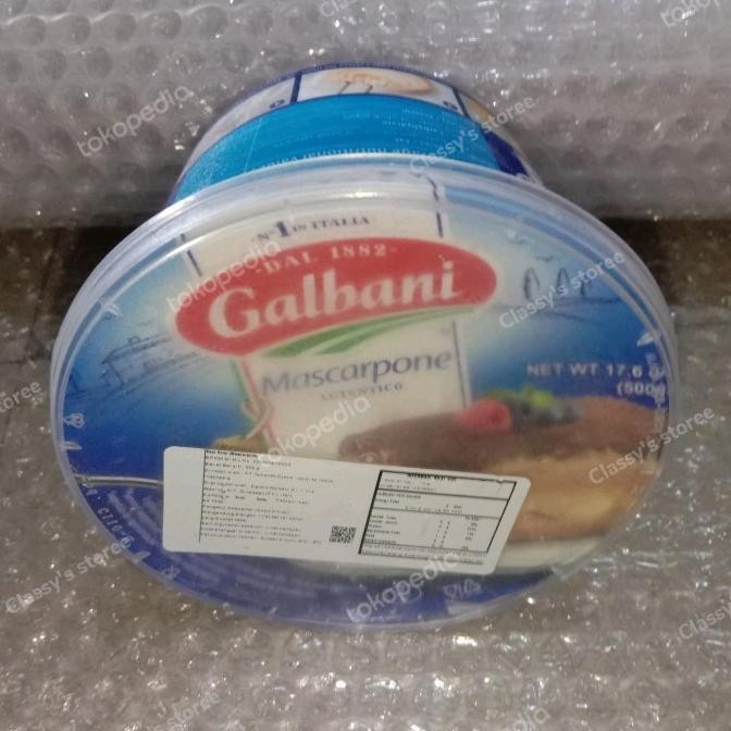 

Sale Galbani Mascarpone Cheese 500 Gr/Soft Cheese Keju