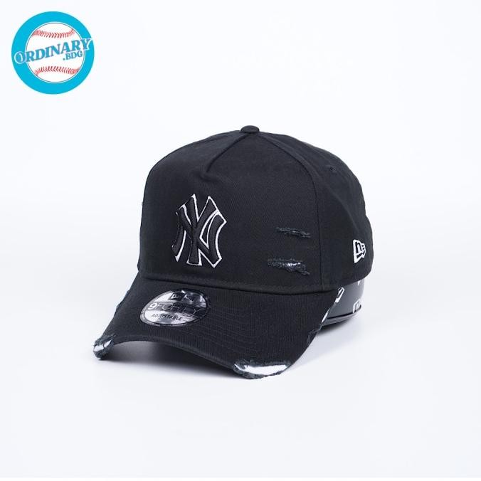 Topi New Era Original Damage Cotton White