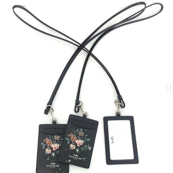 

new !!! ID LANYARD ROSE BOUQUET PRINT murah
