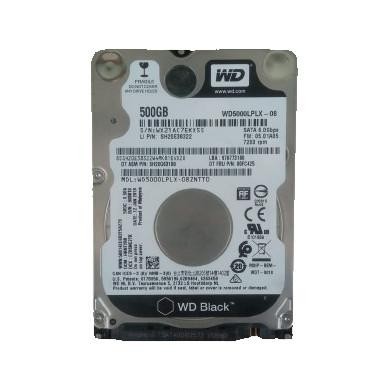TERLARIS - hardisk laptop 500gb wd black garansi 1 thn