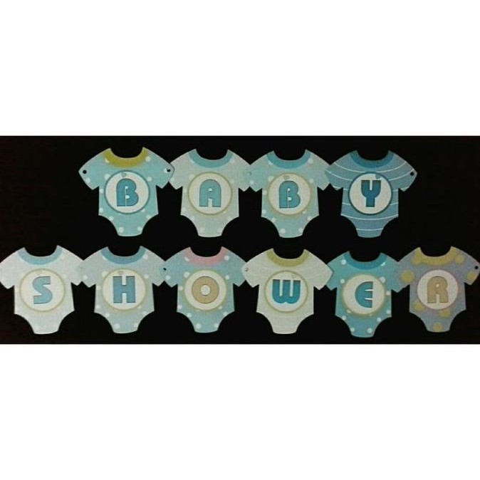 ready  banner flag baby shower 7 bulanan ibu hamil murah