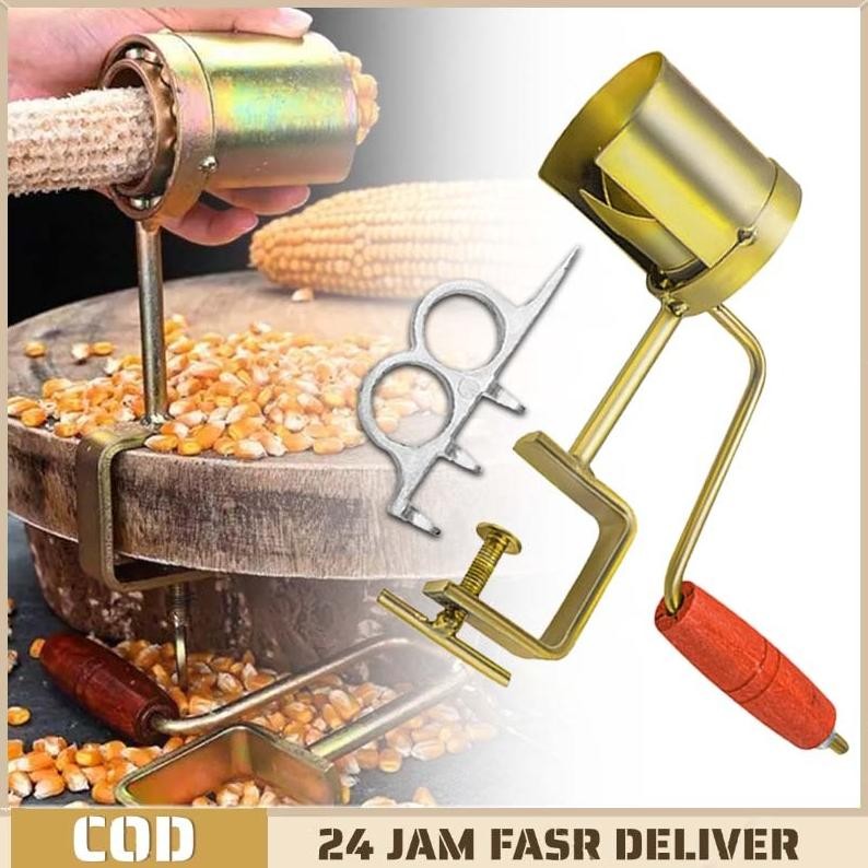 Premium Alat Kupas Jagung Kering Alat Pipil Jagung Pemipil Jagung Manual Alat Perontok Jagung Portab