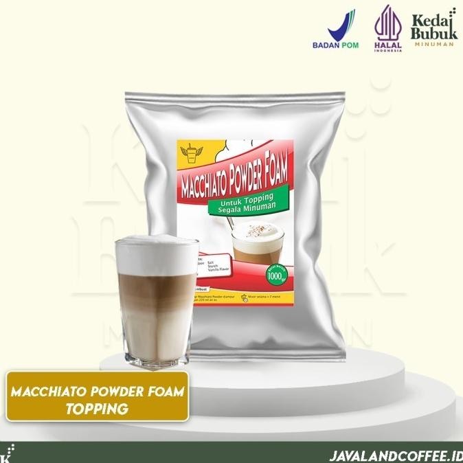

Sale Bubuk Toping Machiatto Cream Foam 1Kg (1000Gr)