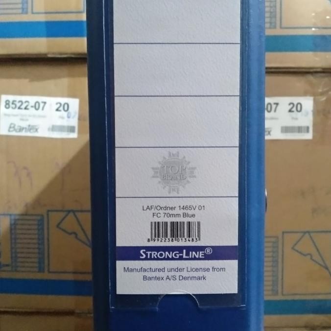 

new !!! Odner Bantex 1465 V 01 70mm biru isi 15 pcs murah