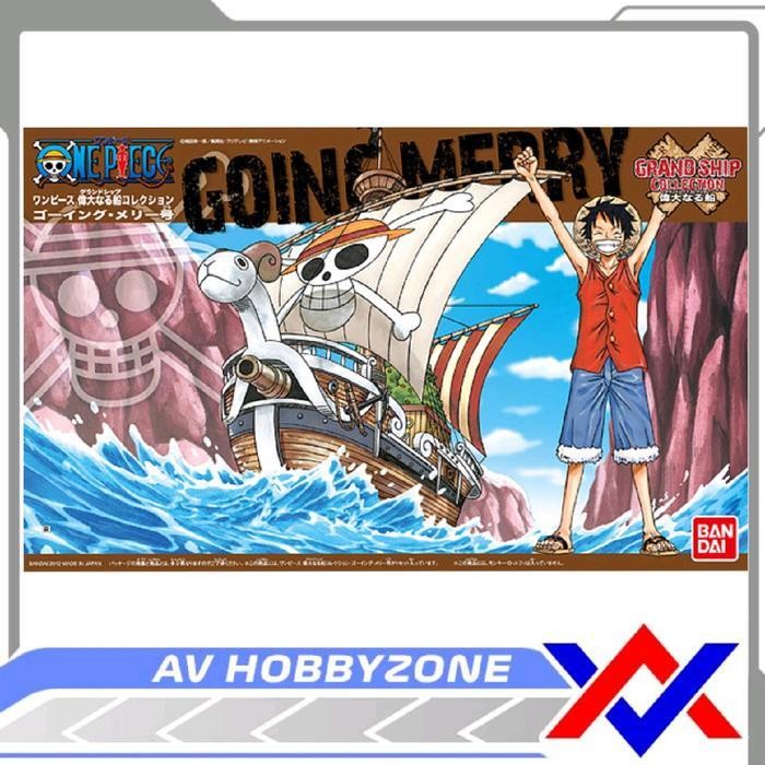 One Piece Plamo Going Merry Grand Ship Bandai