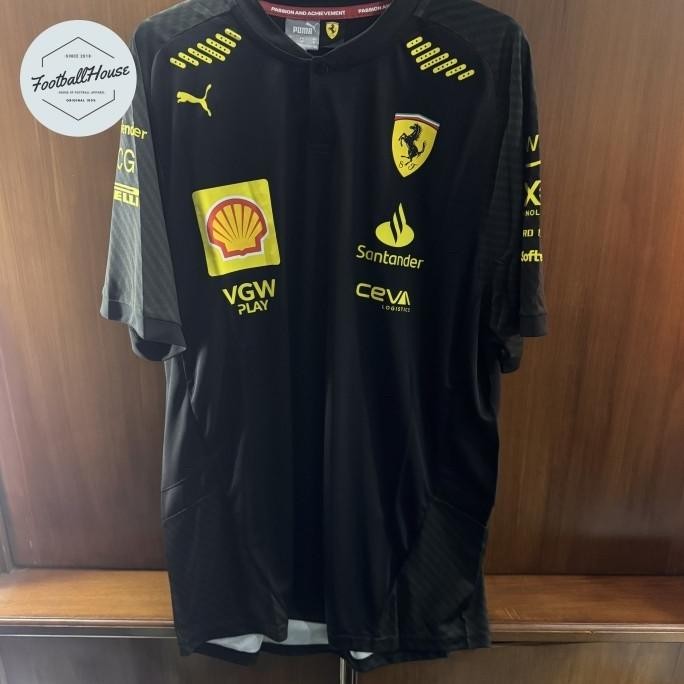 new  Puma Kaos Pria Scuderia Ferrari Team Monza Team tee FERRARI MONZA 2024 murah