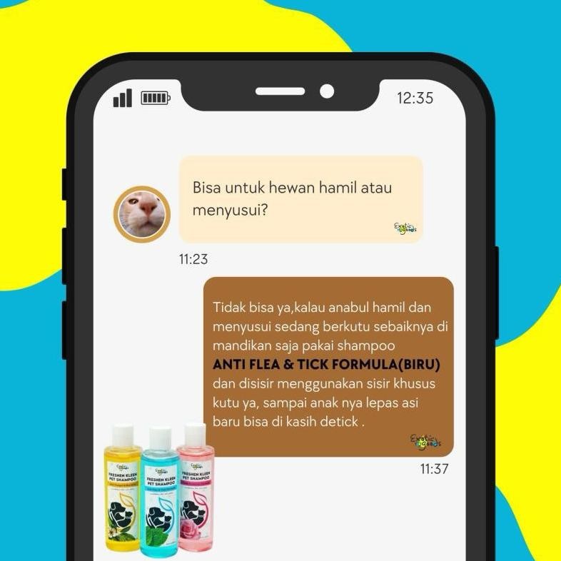 Exclusive Exoticgoods Obat Kutu Hewan Detick Anjing Detick Kucing Detick 1Ml Detick 2Ml Detick 3Ml O