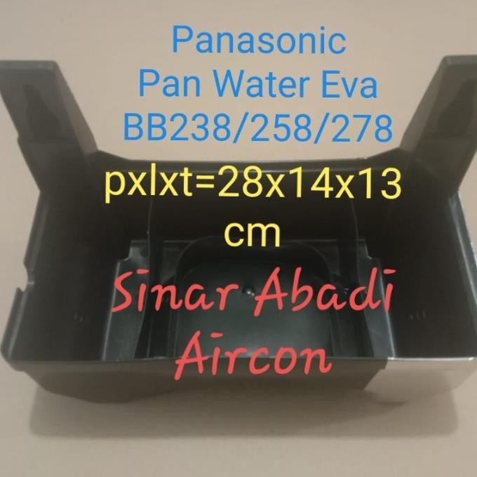 tampungan air kulkas panasonic 2 pintu bb238/258/278
