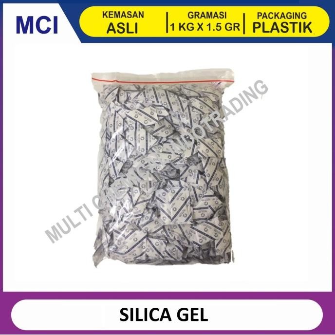 

Produk Baru!! SILICA GEL FOOD GRADE 1.5 GR PER PCS - 1 PACK ISI 1 KG