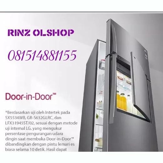 kulkas lg gc-a 502 hlhu door in door linear smart thinq