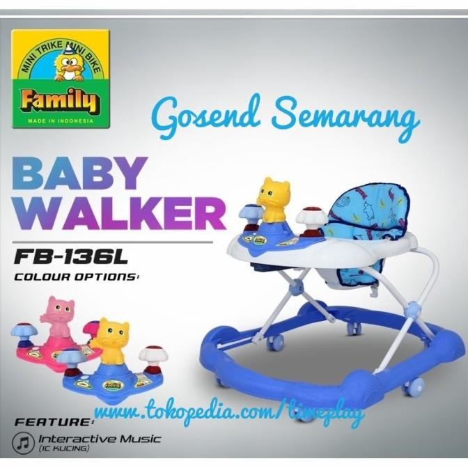 Terlaris Baby Walker Apollo Apolo Alat Bantu Jalan Bayi Family 136 L New Ready Stok