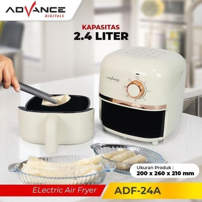 air fryer listrik low watt mesin penggoreng tanpa min-garansi 1 tahun