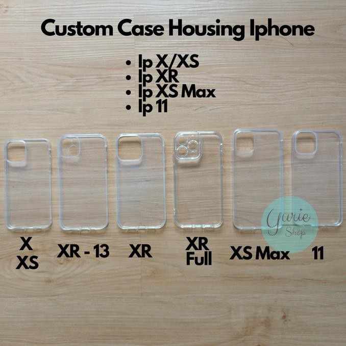 Silikon Custom Soft Case Housing Iphone X XR XS Max 11 to Series 13/14