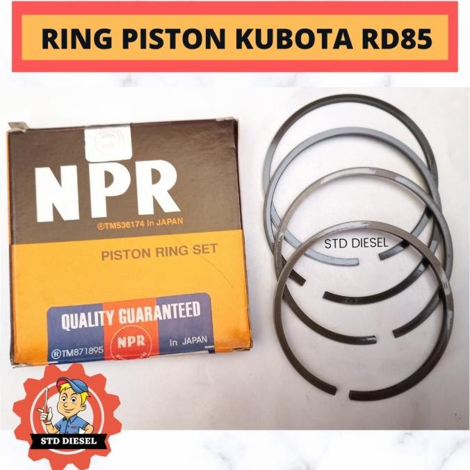 Ring Piston Untuk Mesin Kubota Rd85 Rd85 Rd85 Di Rd85Dis Dis Ring Seke New Stok