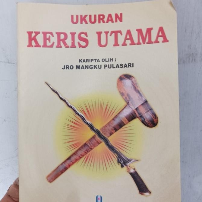Ready...Ready...Ready...] buku keris ukuran keris utama
