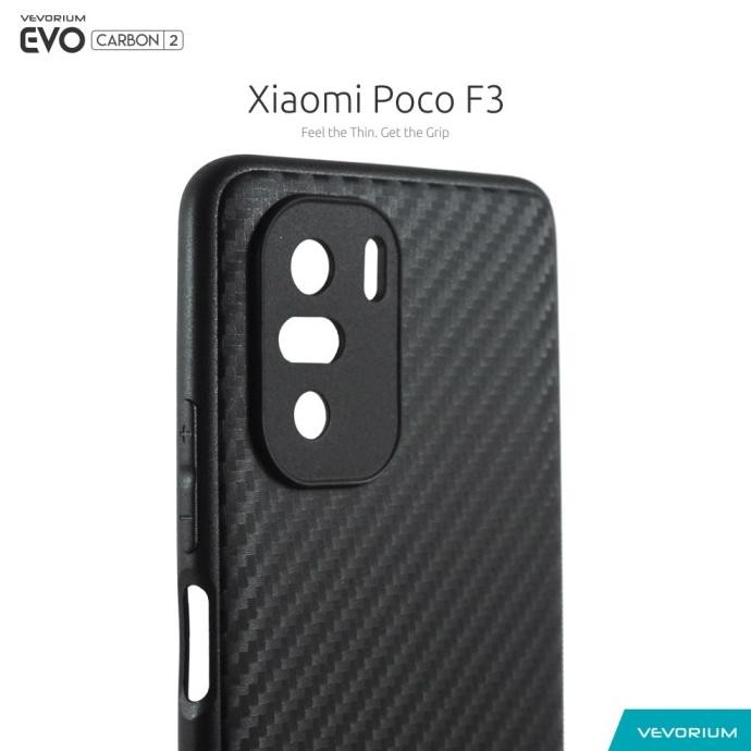 VEVORIUM EVO CARBON Xiaomi Poco F3 Soft Case Softcase