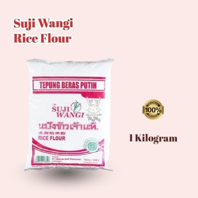 

Terlaris Tepung Beras Suji Wangi 500 Gram , Import Thailand