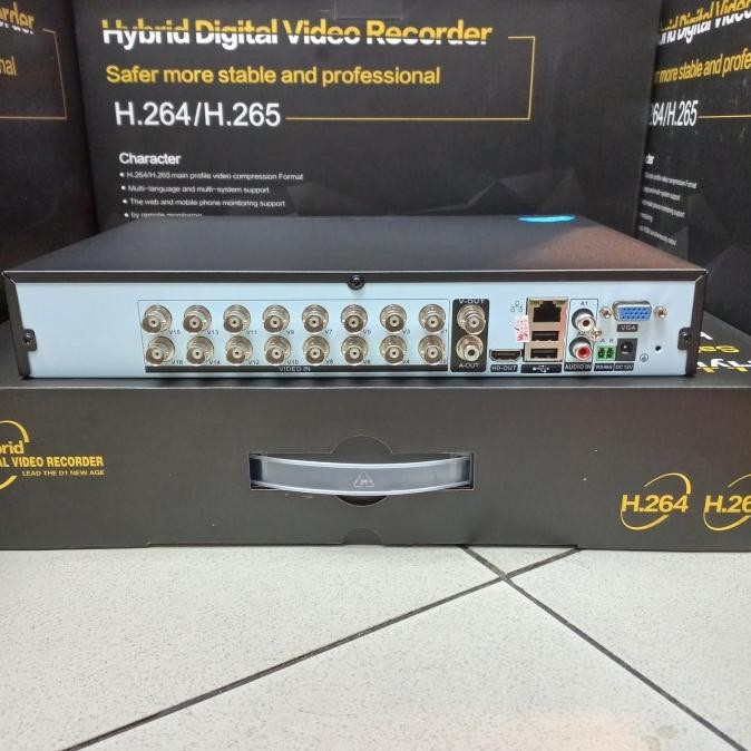 DVR AHD 16CHANEL 5MP SUPPORT SEMUA JENIS CCTV MURAH BERKUALIATAS | BEST QUALITY