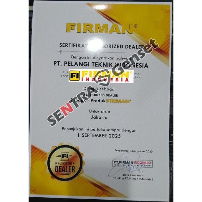 Traktor Firman Electric Start. Firman Ftl 1000 Pde. Ftl1000Pde New Stok