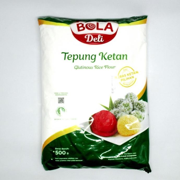 

Terlaris Tepung Beras Ketan Bola Deli 500 Gr