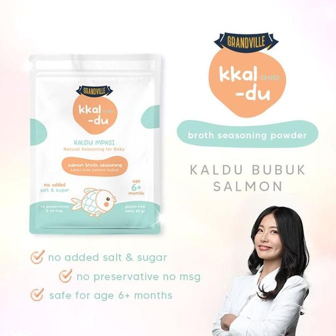 

[SPECIAL] Grandville Kaldu Salmon MpasiBB BoosterNonMSG40gr