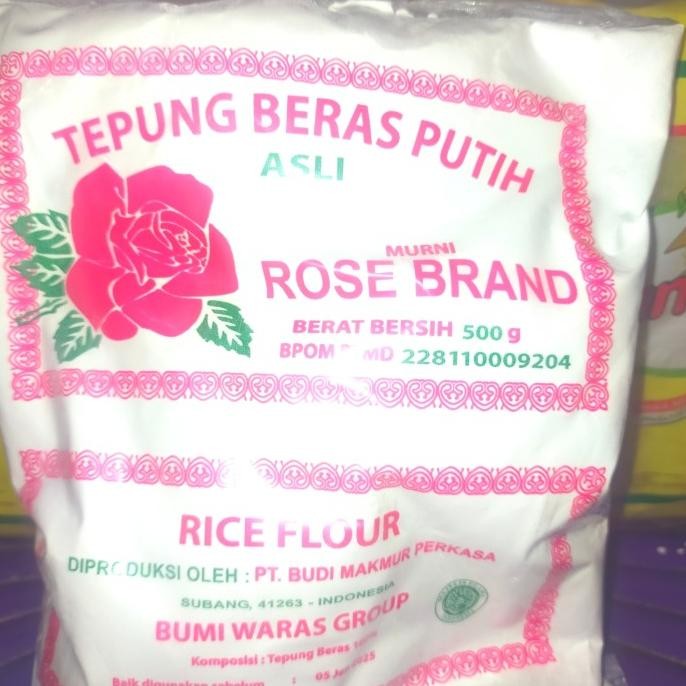 

Terlaris Tepung Beras Rose Brand