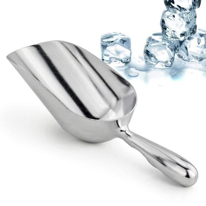 

Terlaris Gaskan Promo Serok Sendok Es Serokan Serut Ice Shovel Scoop Stainless Steel Ice Cube Love Cream Kopi Tepung Gula Beras Serbaguna Multifungsi Dapur Kitchen Tools