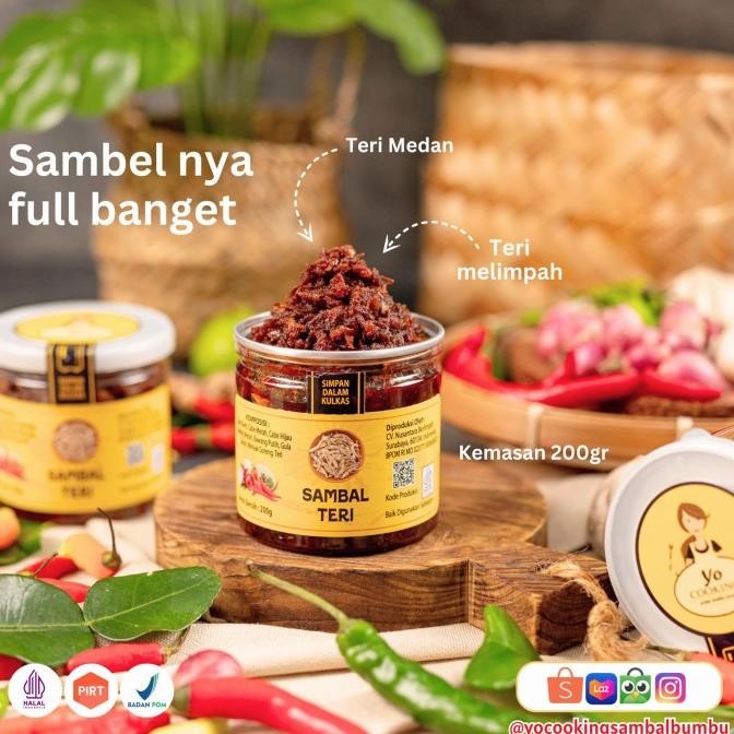 

Sambel Teri Medan Pedas, Gurih, Enak, Murah