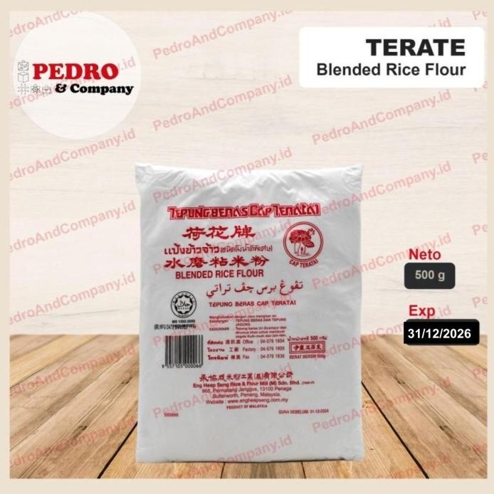 

Terlaris Tepung Beras Cap Teratai 500 Gram - Blended Rice Flour
