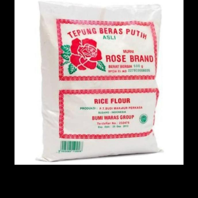 

Terlaris Tepung Beras Putih Rose Brand 500G