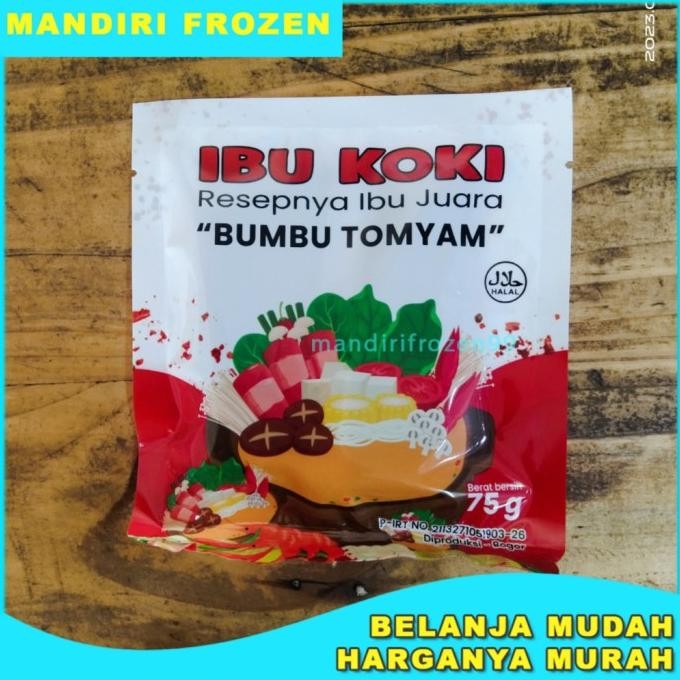 

Bumbu Masak IBU KOKI Bumbu Steamboat & Bumbu Tomyam 75 gram