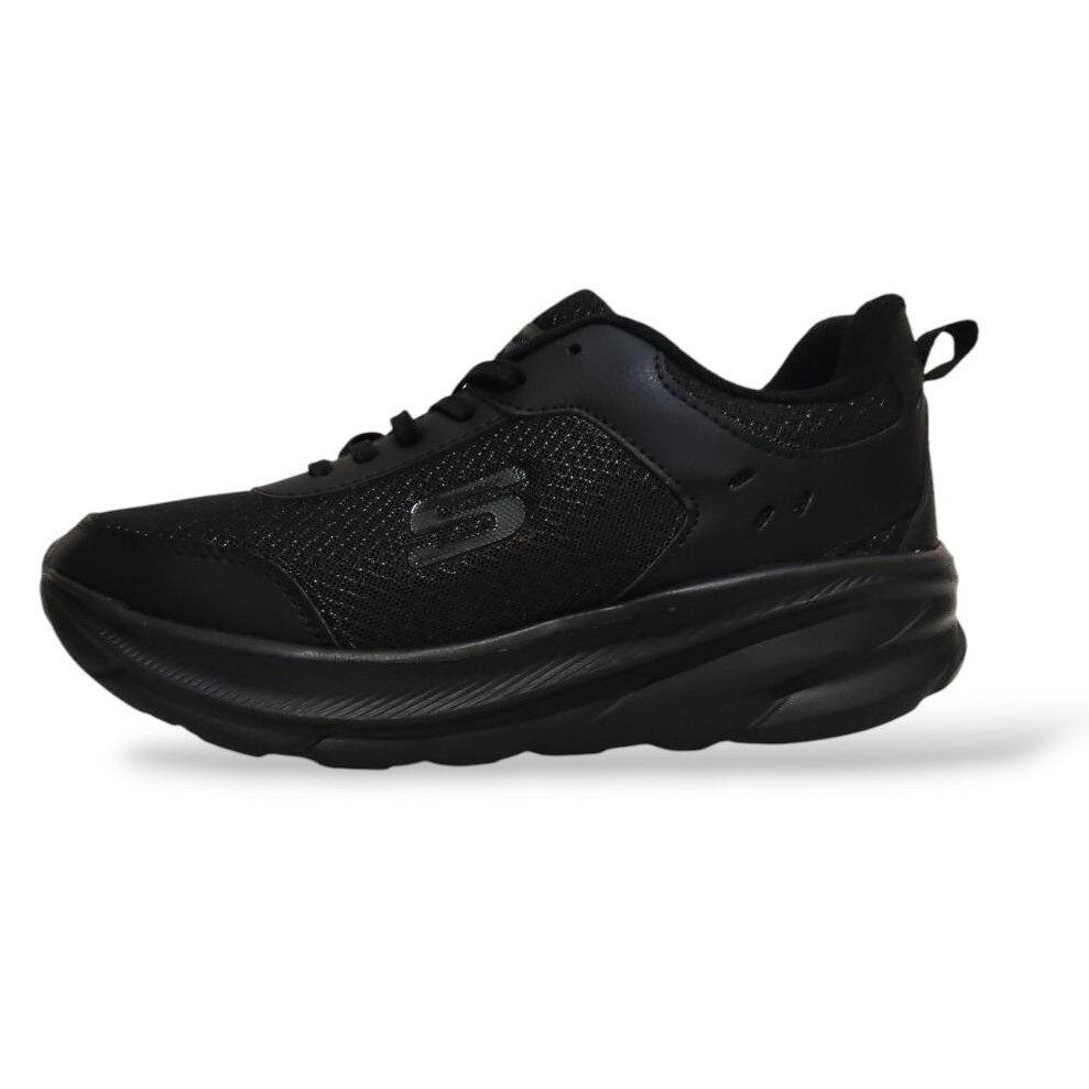 SEPATU SKECHERS FULL HITAM PRIA WANITA SIZE 36-44 SEPATU SNEAKERS SEKOLAH SANTAI KERJA CASUAL